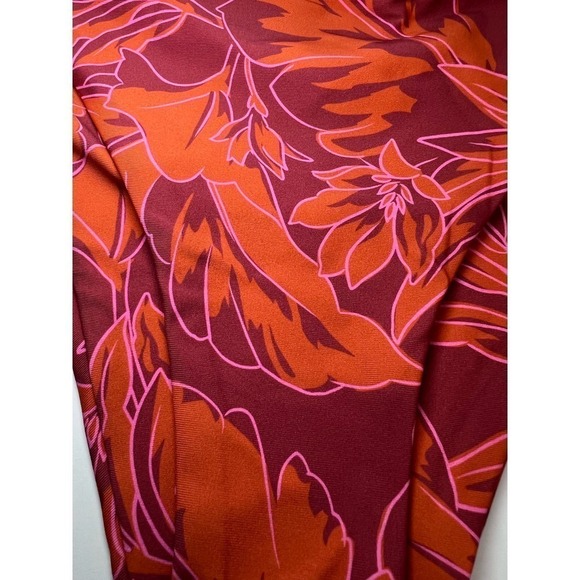 NWT Stone Fox Swim River Bikini Bottom, Adjustable, Side Tie, Red/Pink Floral XL - Picture 9 of 15